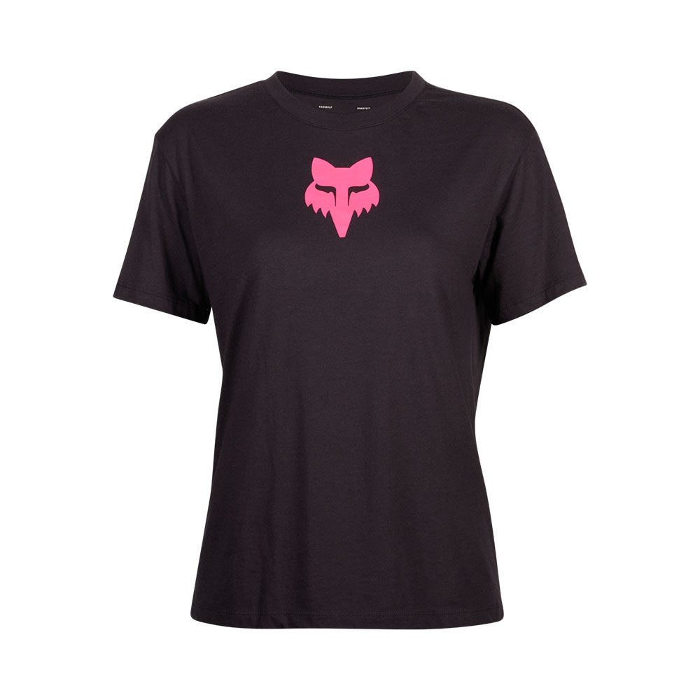 Playera FOX FOXhead Mujer · Negro/Rosa