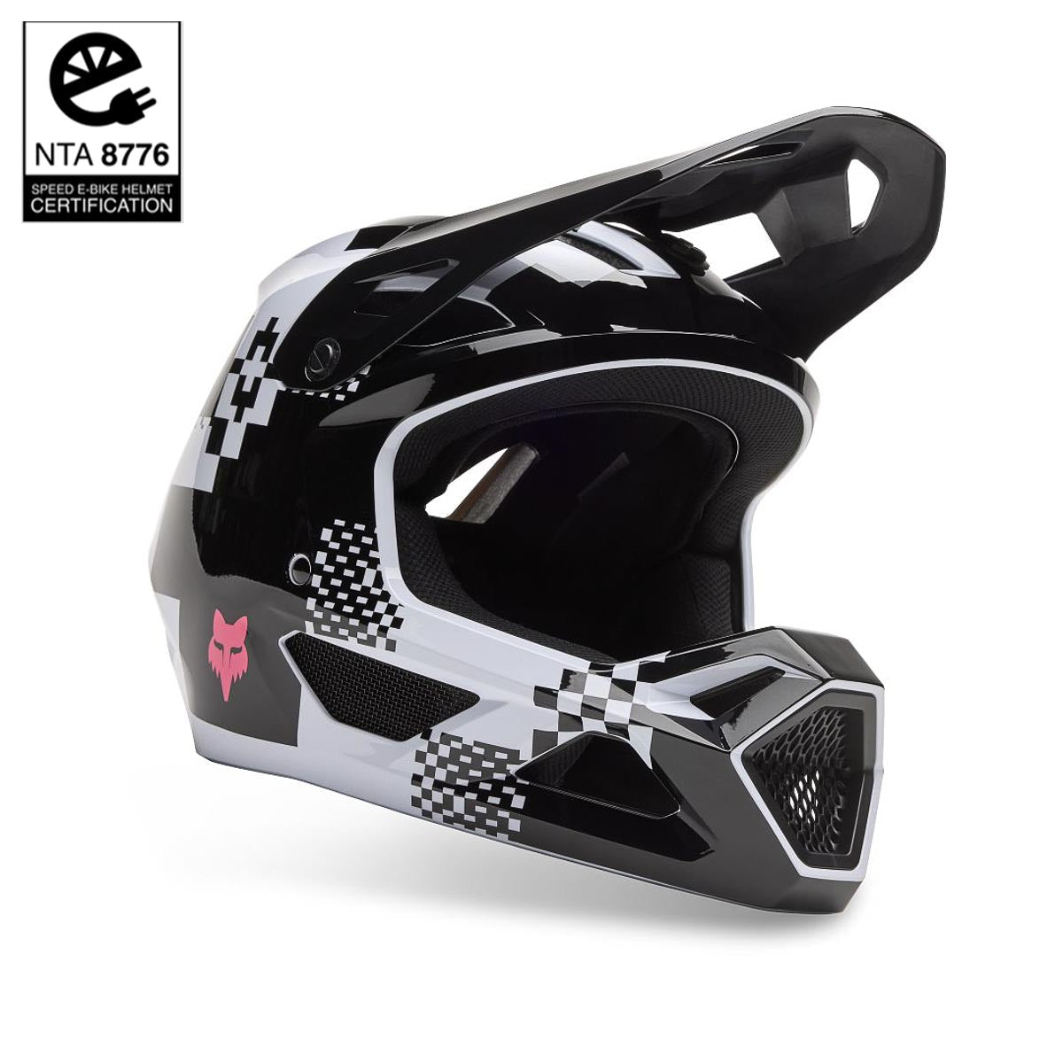 Casco FOX Rampage Digi Image Joven Ngo/Bco
