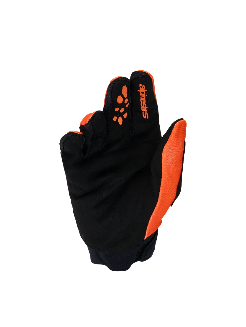 Guantes para Joven Full Bore V2 - Orange White Black