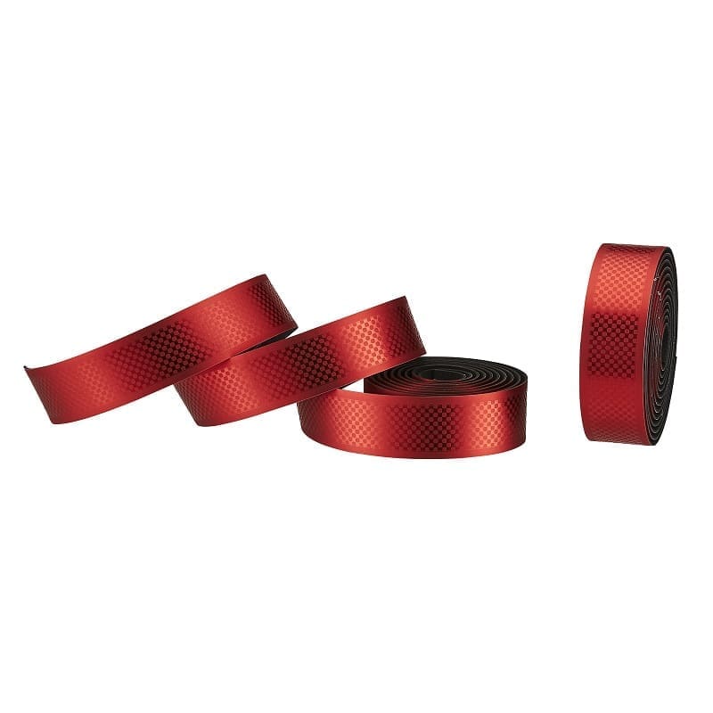 Cinta de Manubrio Ciclovation Advanced Poly Touch Vapor Metallic Soul Red