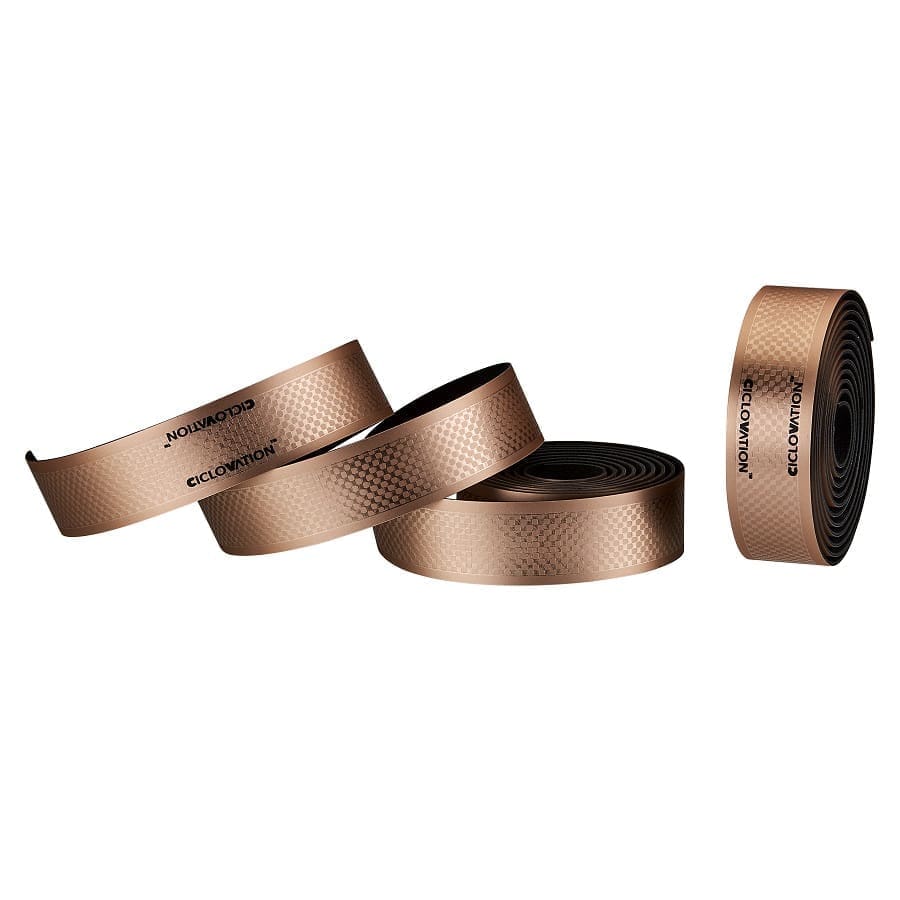 Cinta de Manubrio Ciclovation Advanced Poly Touch Vapor Metallic Champagne