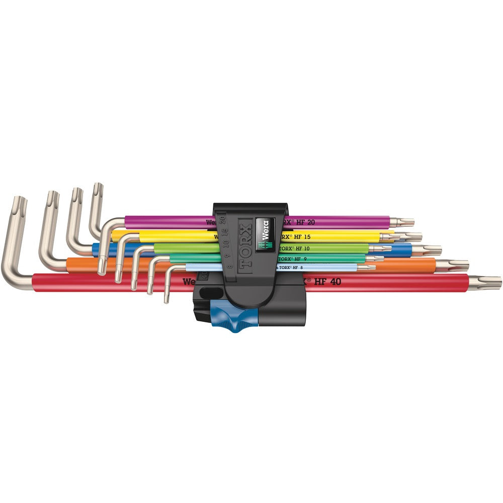 Llaves Torx INOXIDABLES en L con función de retención