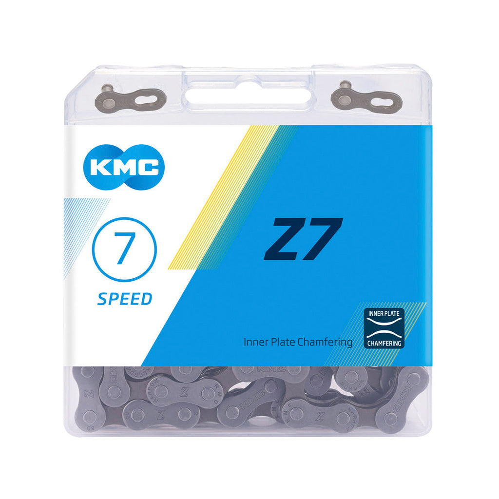 Cadena KMC Z7 Plata 116L 5/6/7/8 Velocidades