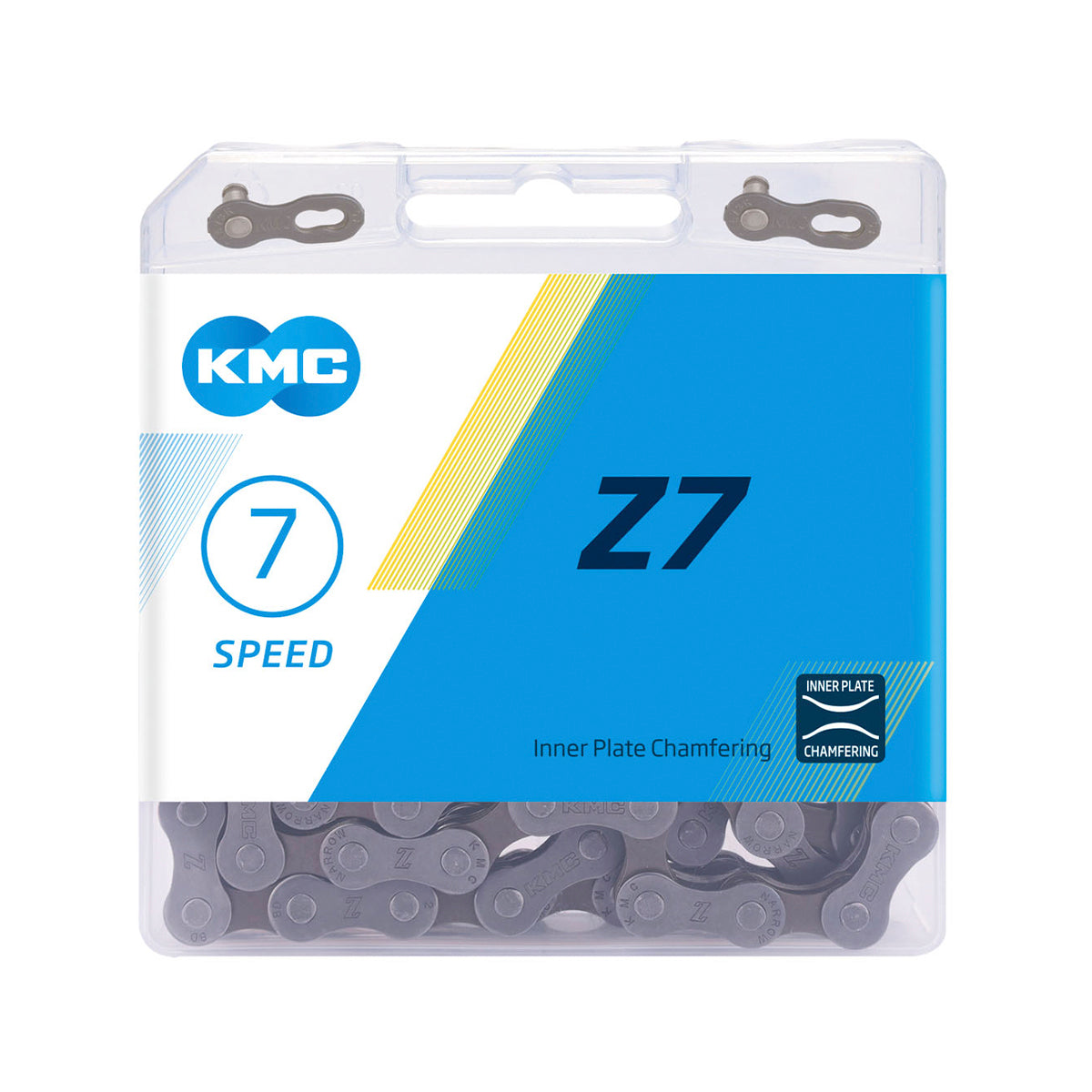Cadena KMC Z7 Plata 116L 5/6/7/8 Velocidades