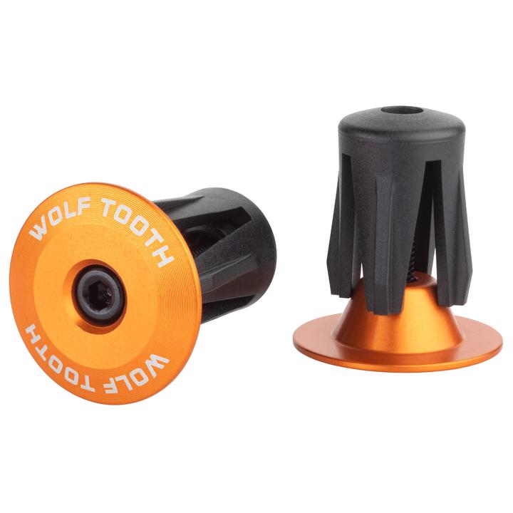 Wolf Tooth Alloy Bar End Plugs Anodized