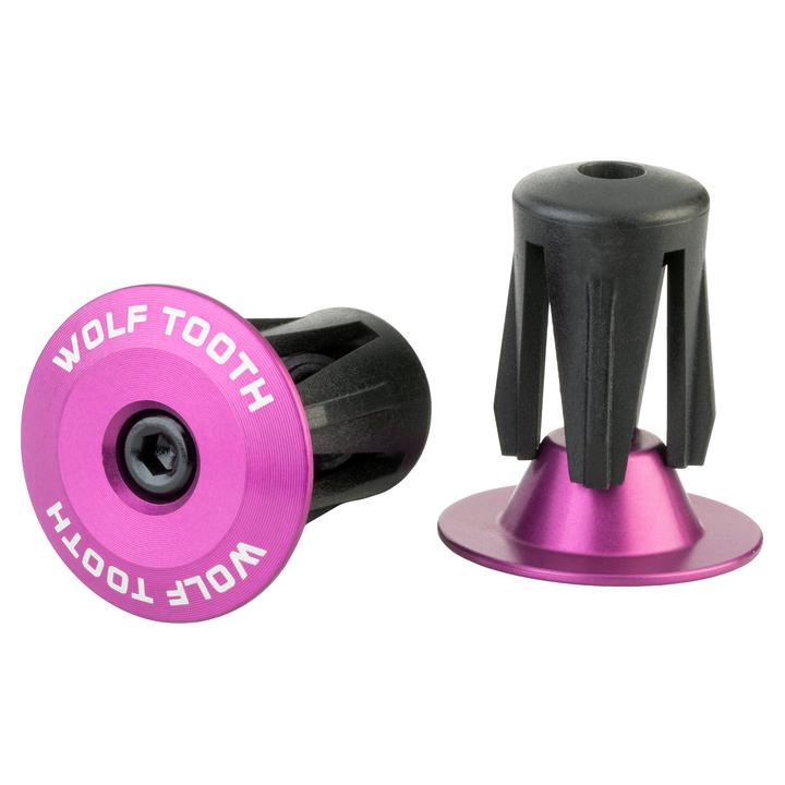 Wolf Tooth Alloy Bar End Plugs Anodized