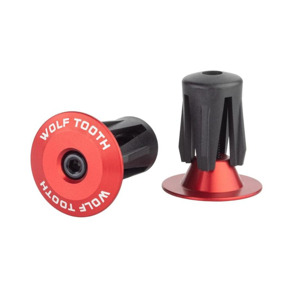 Wolf Tooth Alloy Bar End Plugs Anodized