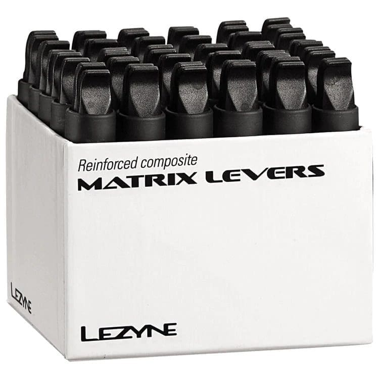 Espatulas Lezyne Matrix Lever 30 Pares Negro