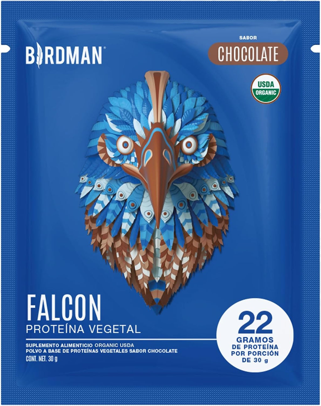 Birdman Falcon Proteina Vegetal Sobre de 1 Porción