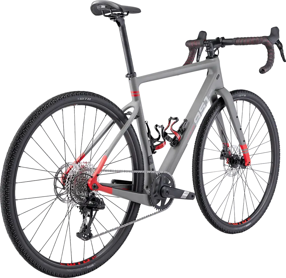Bicicleta GRAVEL Intense 951 Monument Grey APEX X1 Full Carbon Talla M