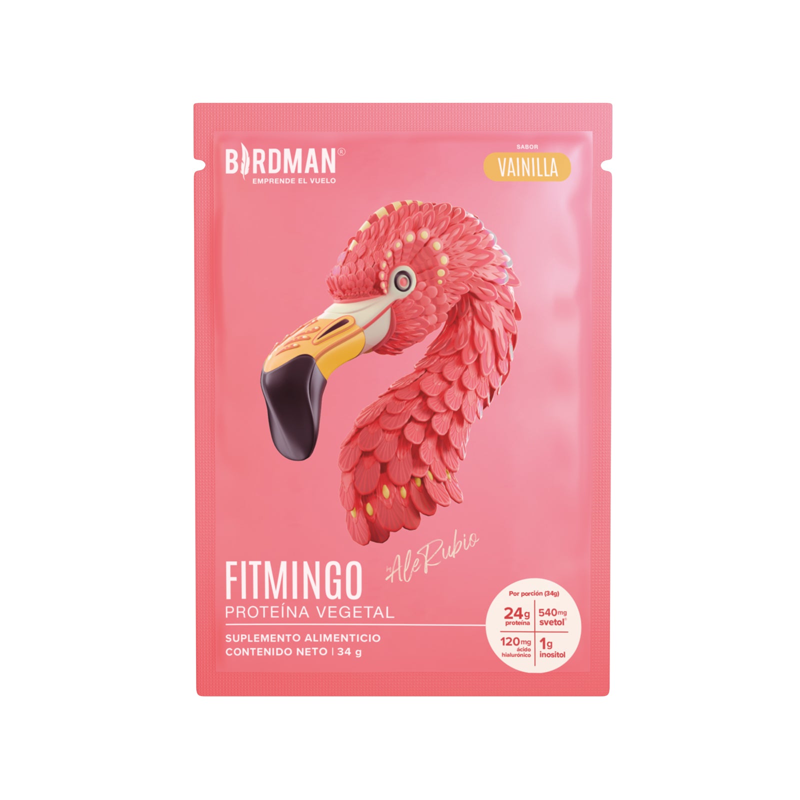 Birdman Fitmingo Proteina Vegetal Sobre de 1 Porción