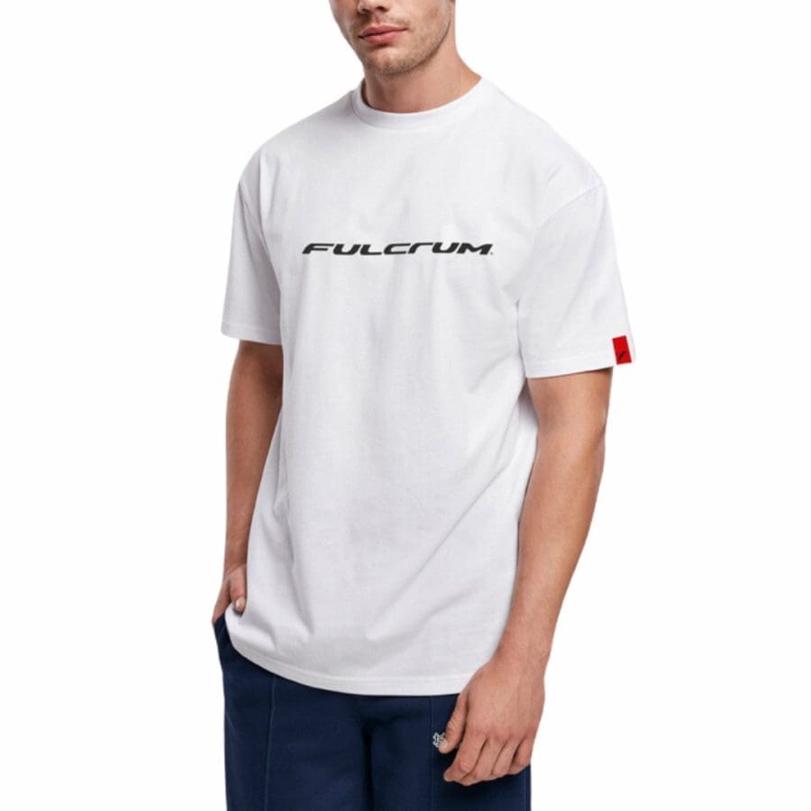 Playera Fulcrum Wheels Maglia White Large
