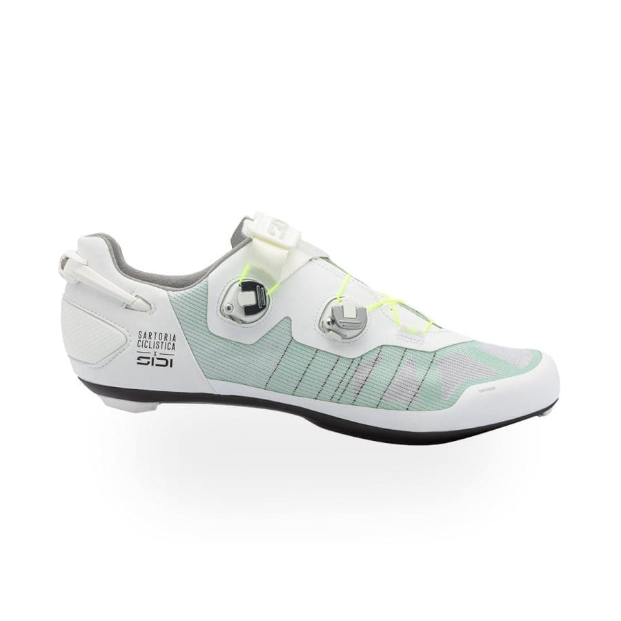 Zapatos SIDI Road Laghee Sprinter 2 Blanco/Verde Claro 42 Eu