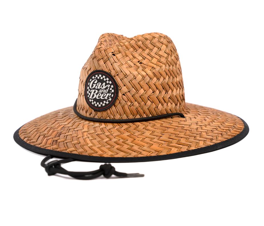 FASTHOUSE GAS & BEER STRAW HAT
