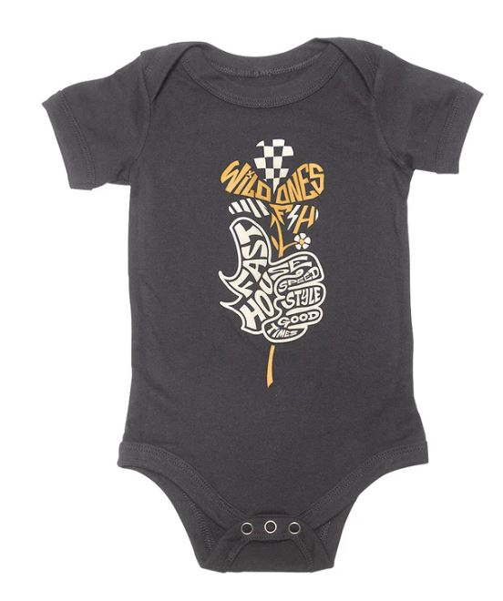 FASTHOUSE GARDEN PARTY INFANT ONESIE