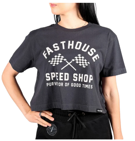 FASTHOUSE CROSSROAD WOMEN´S CROP TEE