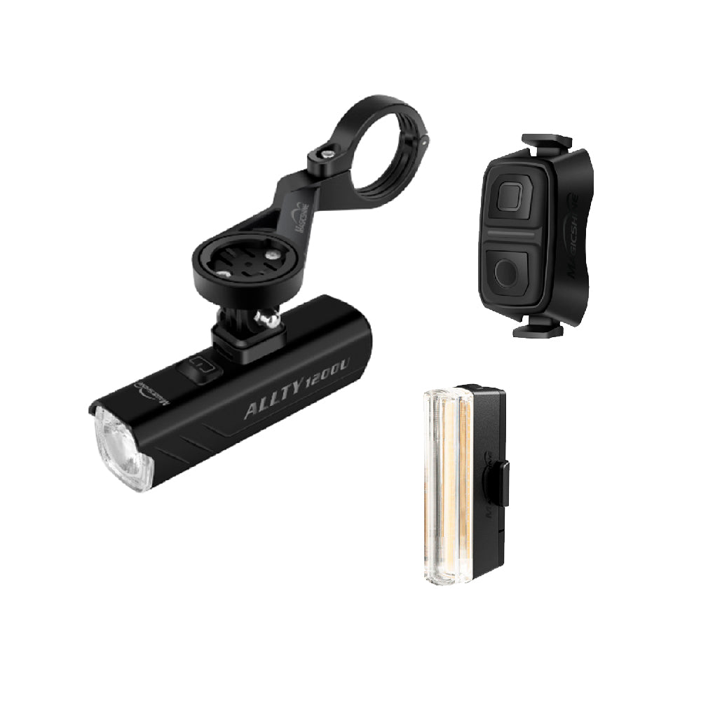 Combo Lampara Magicshine Allty 1200u Lm – Trasera Seemee 50 Lm
