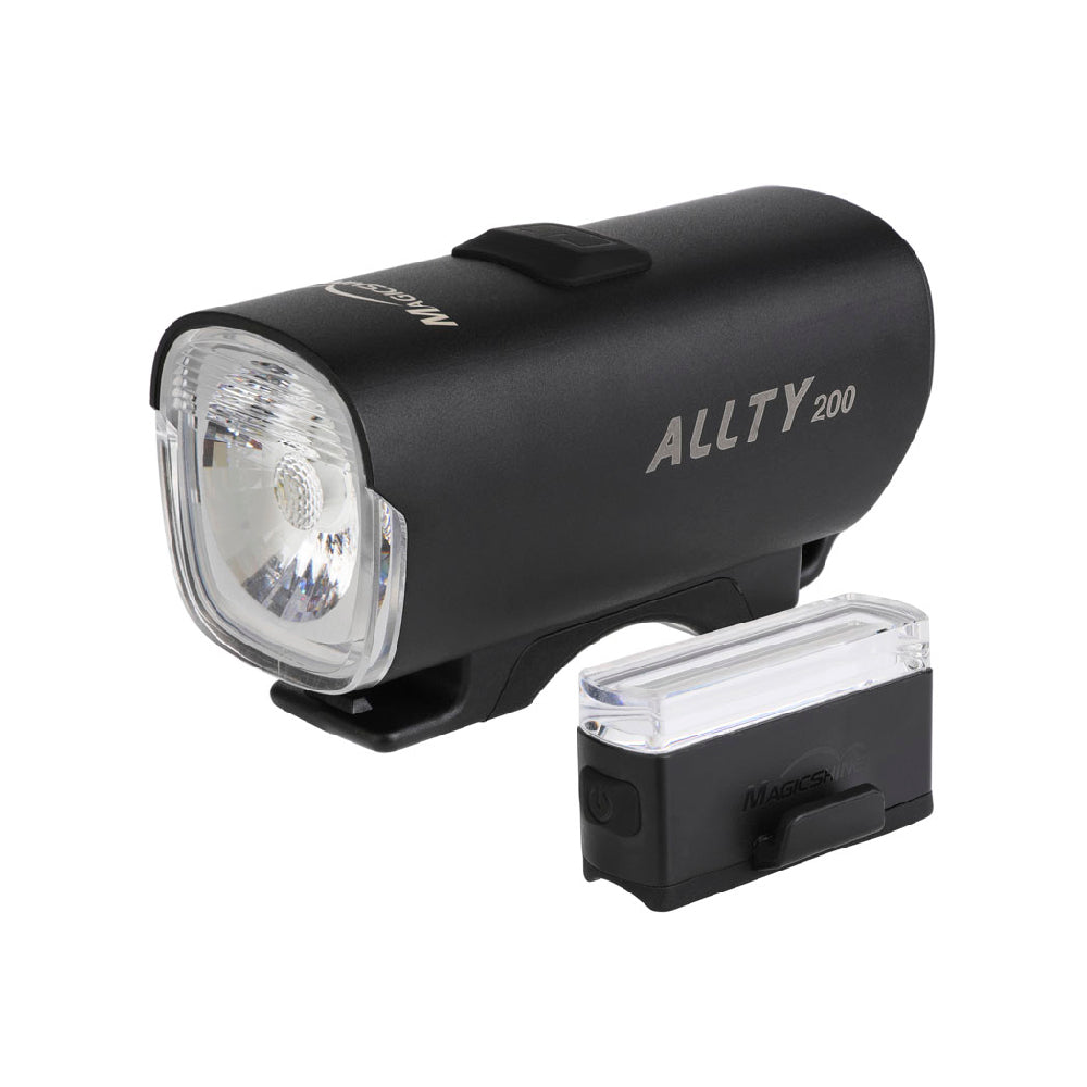 Combo Lampara Magicshine Allty 200 Lm – Trasera Seemee 20 Lm