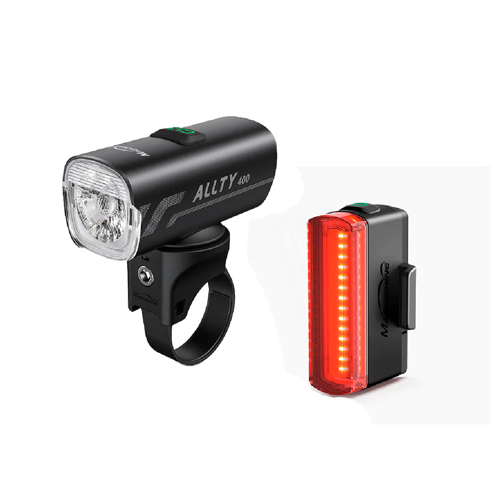 Combo Lampara Magicshine Allty 400 Lm – Trasera Seemee 20 Lm