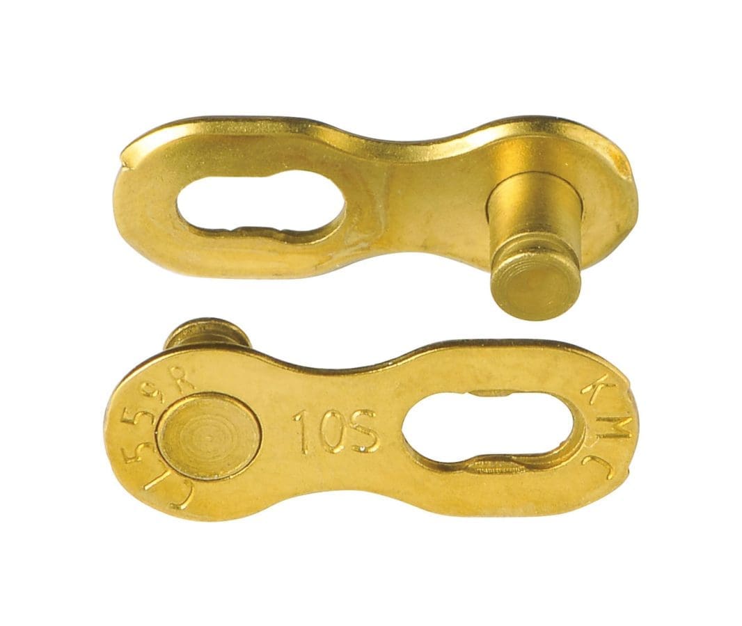 Candado KMC CL559R Ti Gold para cadena 10v