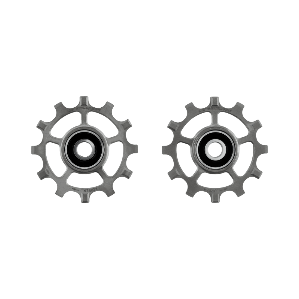Ruedas de Poleas Ceramicspeed SRAM de Titanio AXS 12s Nw – Negro / Recubierto