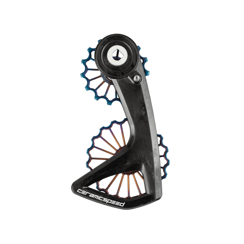 Ceramicspeed Ospw RS 3d Titanium SRAM Red D1/E1 Force D1 V3 Oil Slick Pvd Ctd
