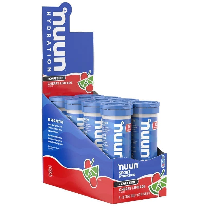 Nuun Energy Cherry Limeade w/caffeine 54gr Caja c/8pz