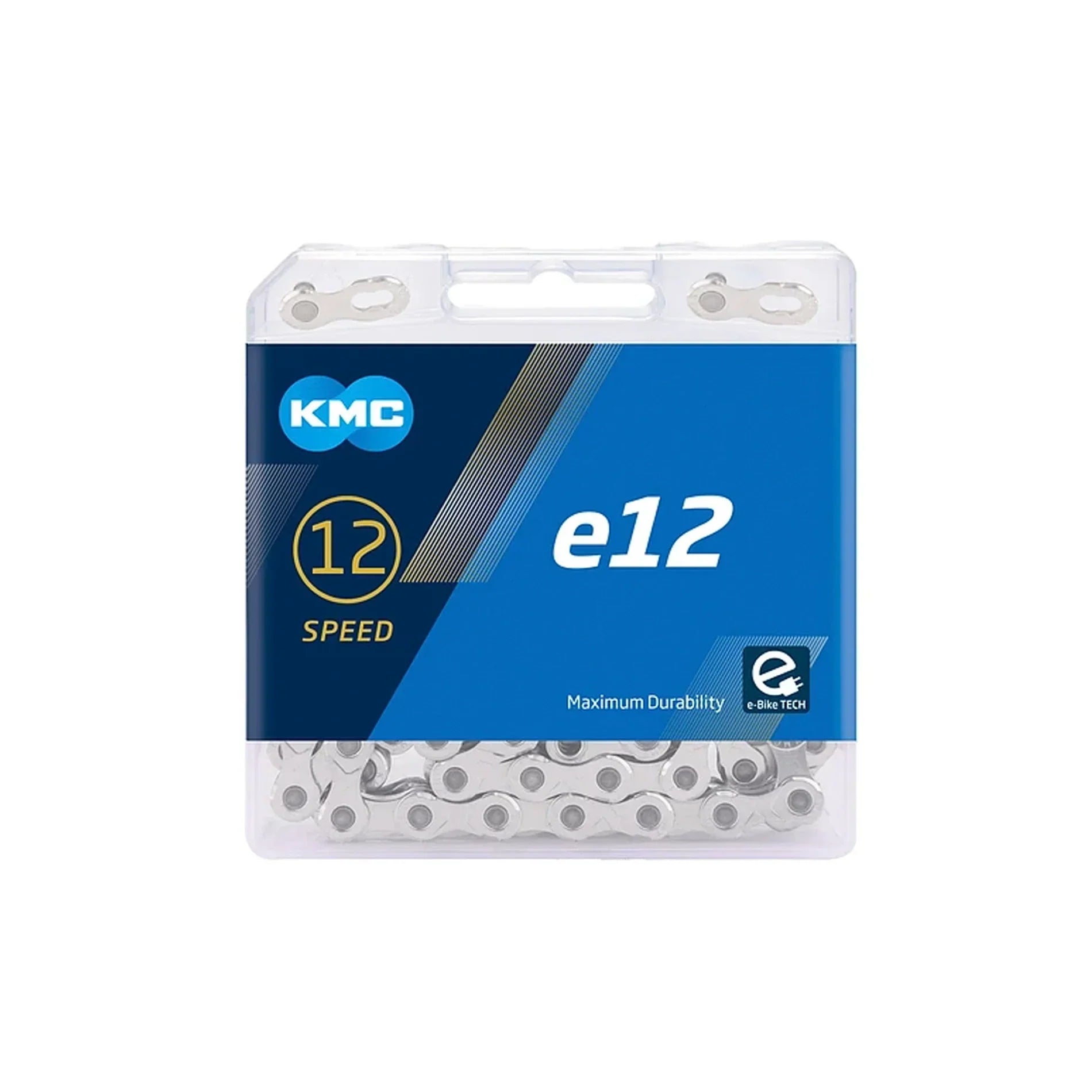 KMC E12T Cadena E-Bike 12 Velocidades Plata 130 Links