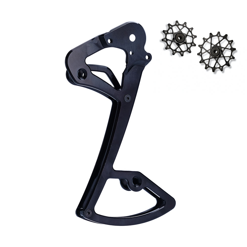 Jaula de desviador trasero + Poleas 12T + 16T para SRAM 11/12 vel