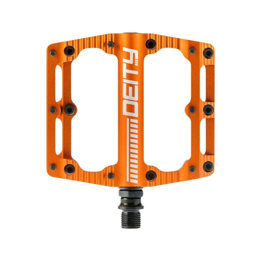 Pedales Deity Black Kat Naranja