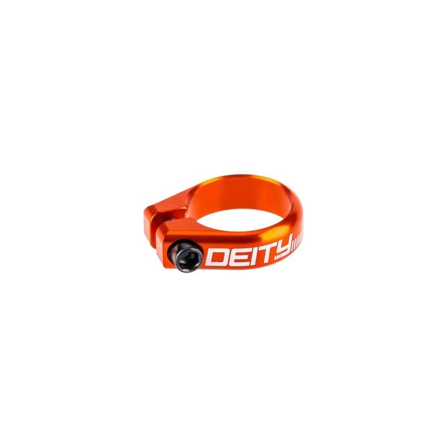 Abrazadera de asiento Deity 38.6mm Naranja