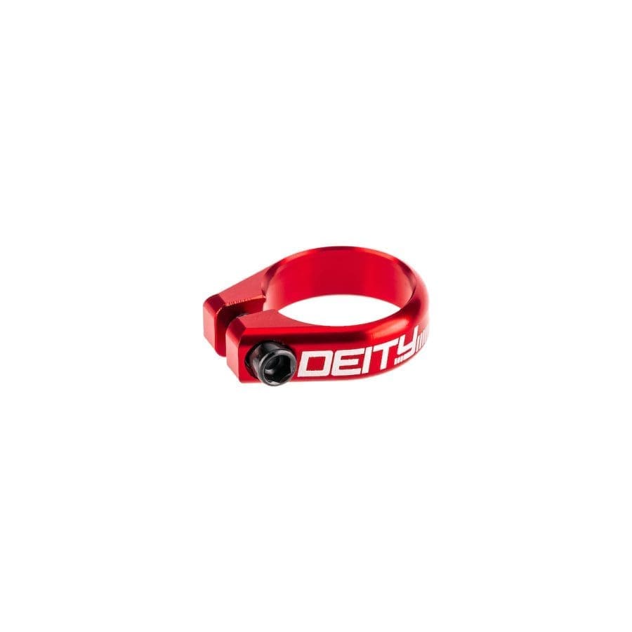Abrazadera de asiento Deity 36.4mm Rojo