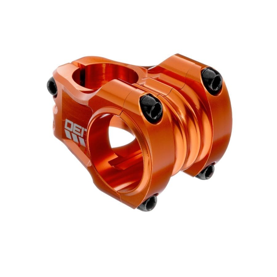 Poste de manubrio Deity Copperhead 35mm Largo 42mm Naranja