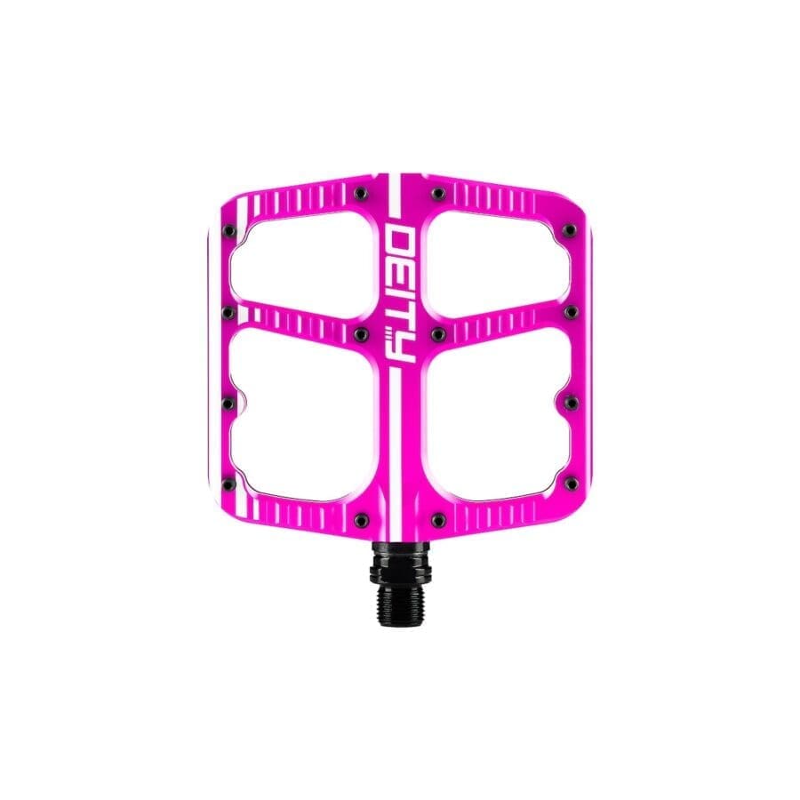 Pedales Deity Flat Trak Rosa