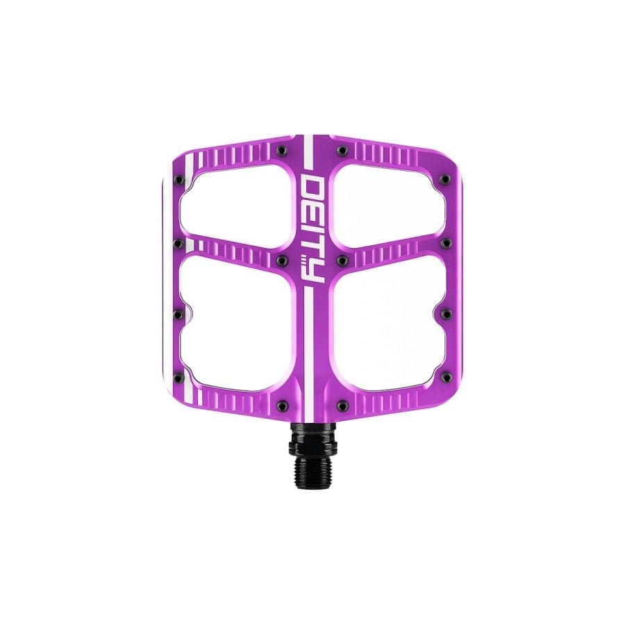 Pedales Deity Flat Trak Morado