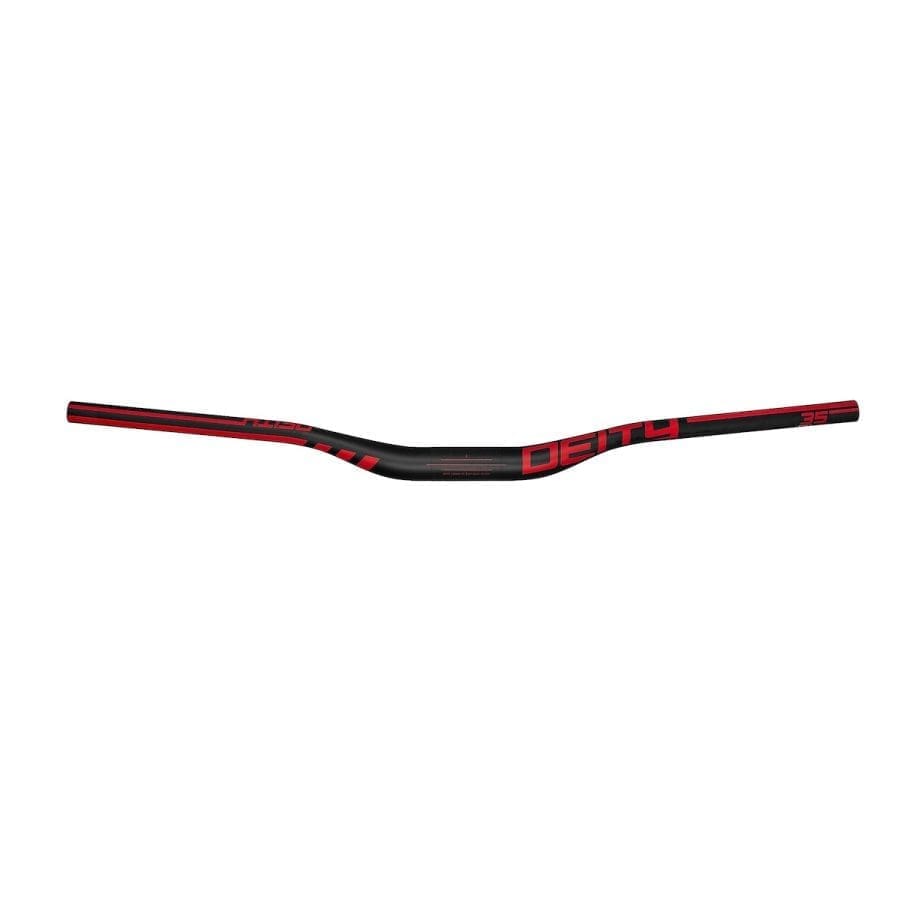 Manubrio Deity Speedway Carbon 35mm Red