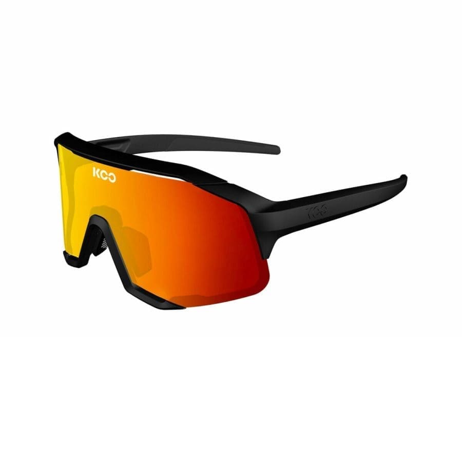 Lentes Koo Demos Black Matt/Red