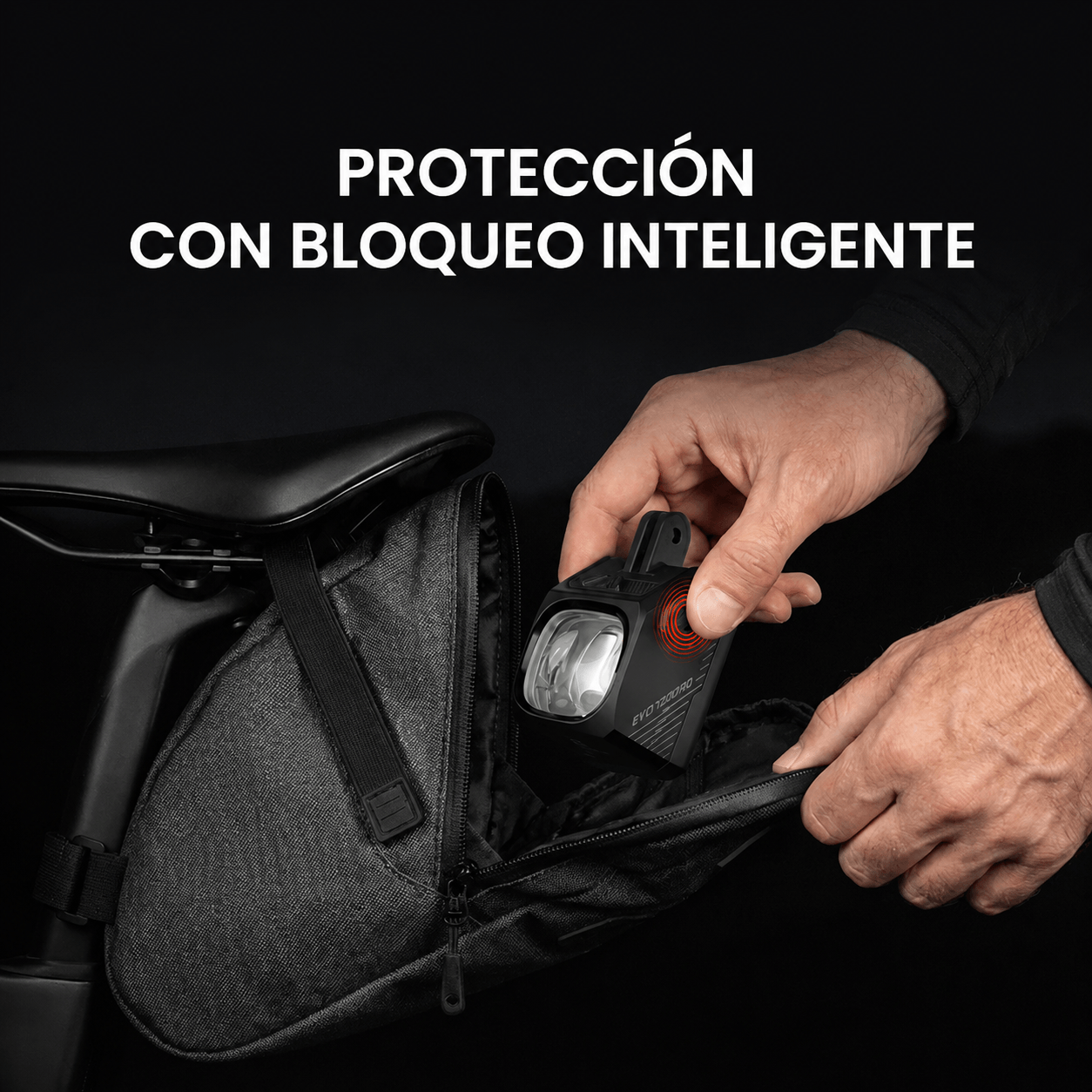 Lampara Delantera Magicshine – Evo 1700 Pro / Magnetica