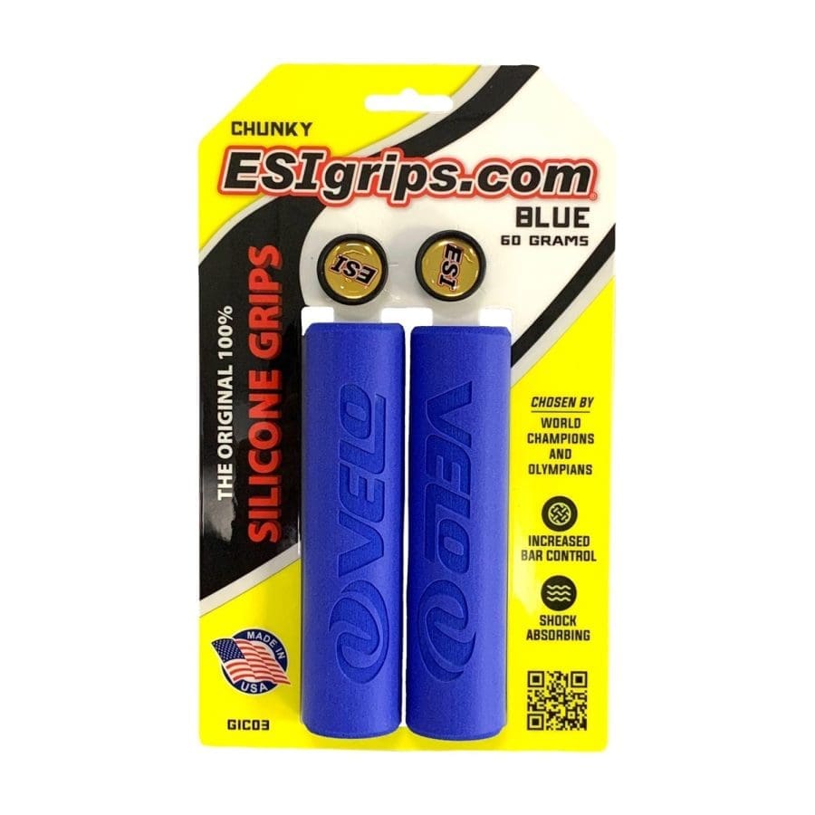 Puños ESIgrips Chunky Azul Velo