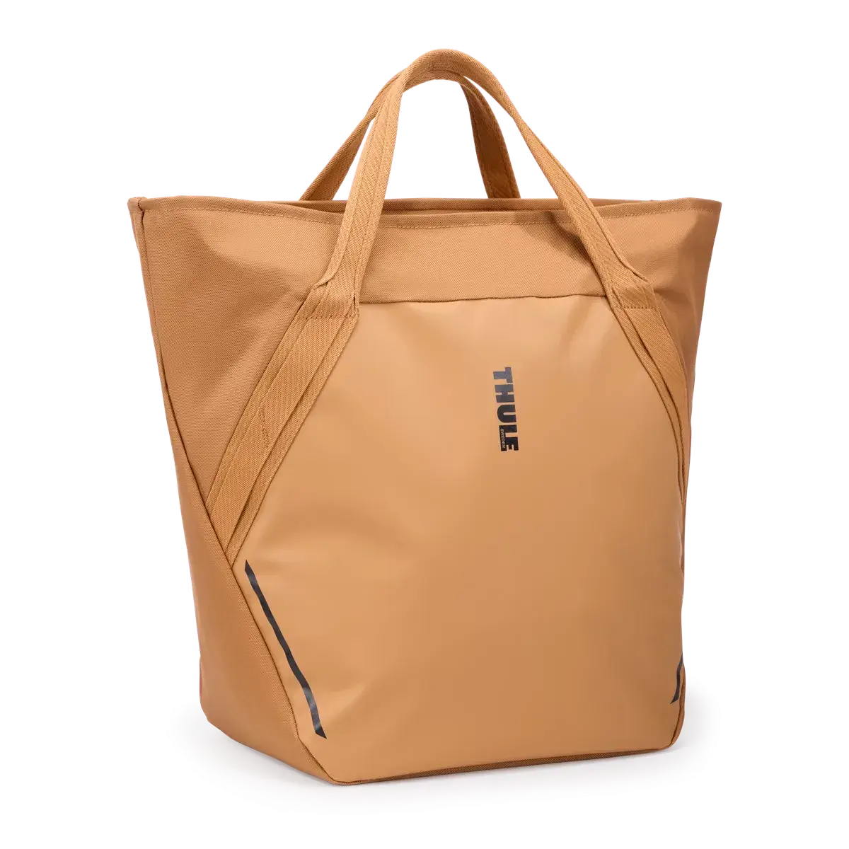 Alforjas Chasm Courier Thule color Narajna de 25L con sistema InLock