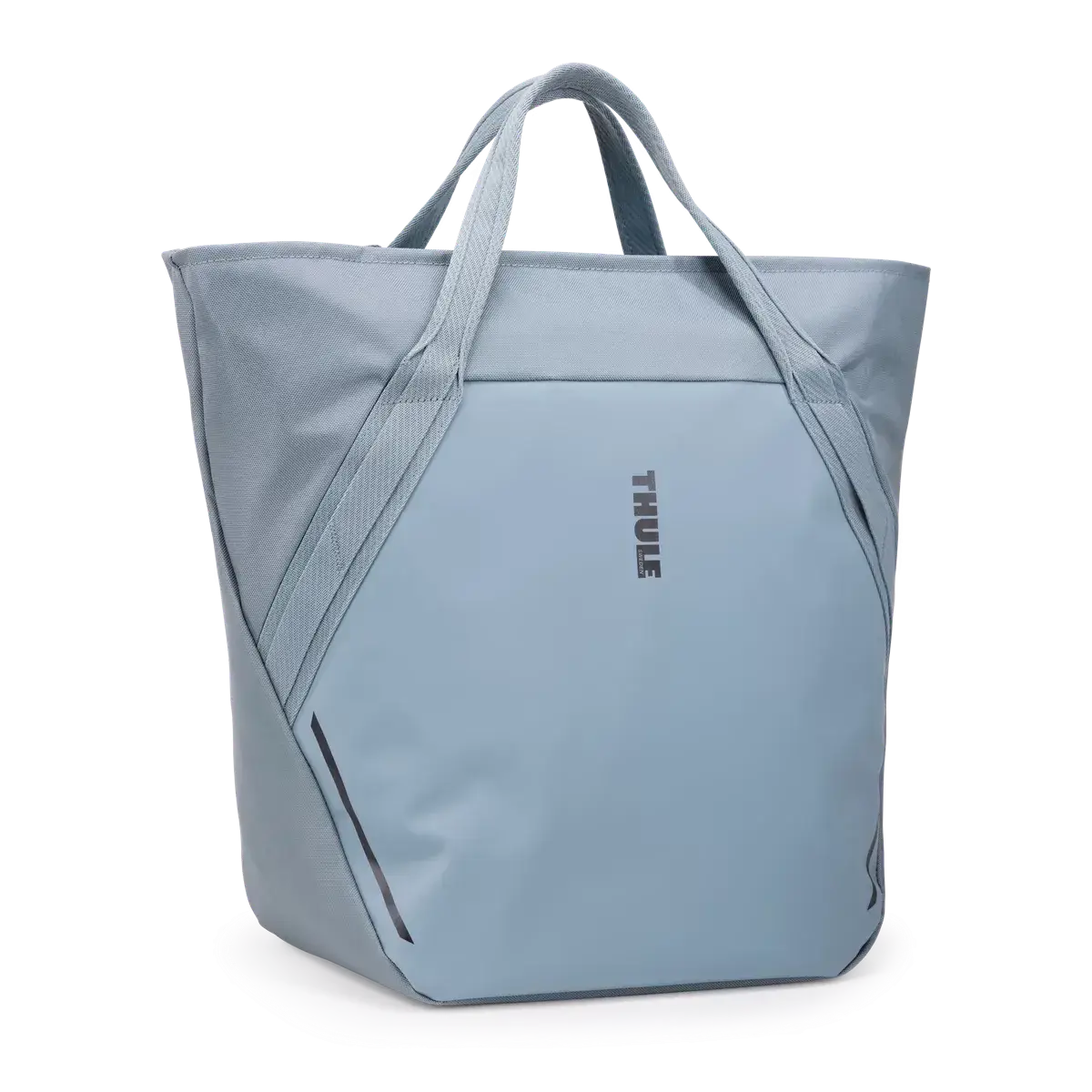 Alforjas Chasm Tote Thule color Azul de 25L con sistema InLock