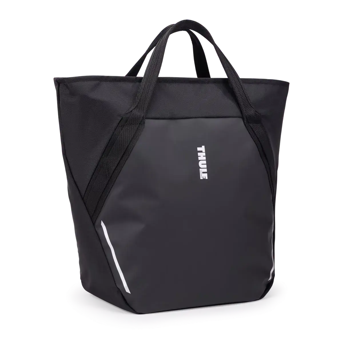Alforjas Chasm Tote Thule color Negro de 25L con sistema InLock