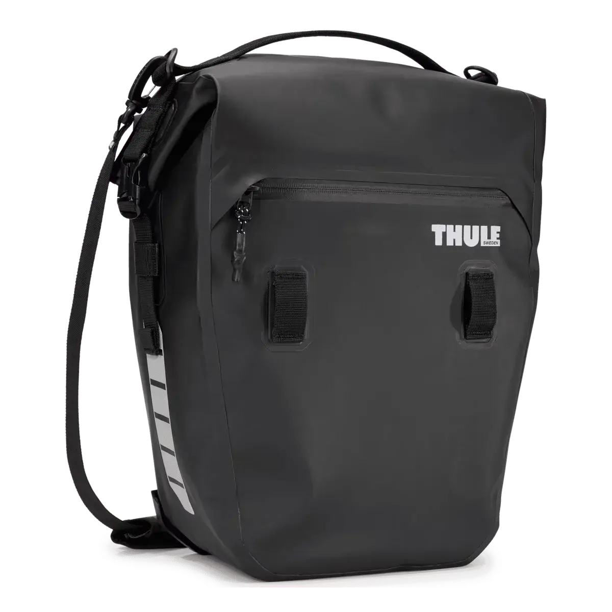 Alforjas Thule Shiel Commuter Pannier color Negro de 22L