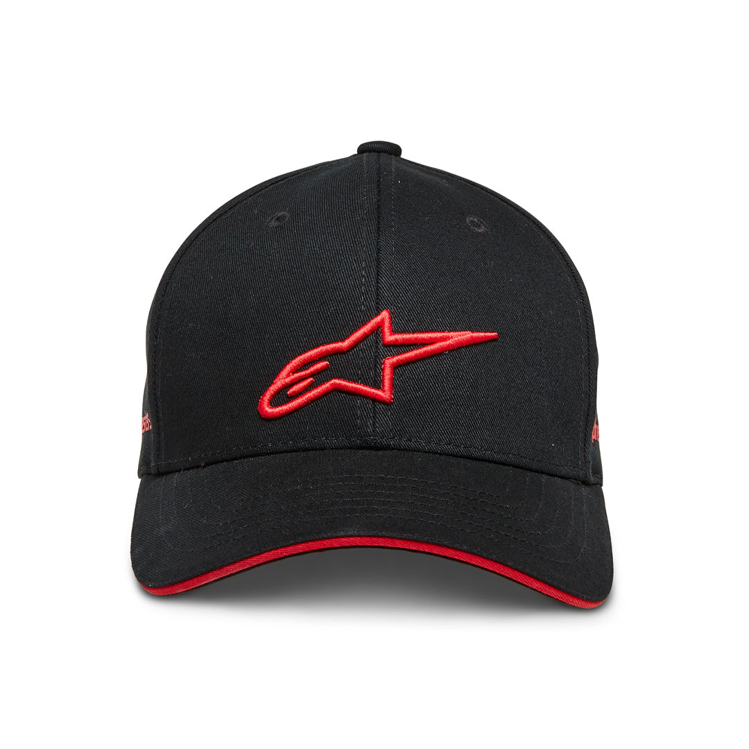Gorra Rostrum Negro / Rojo