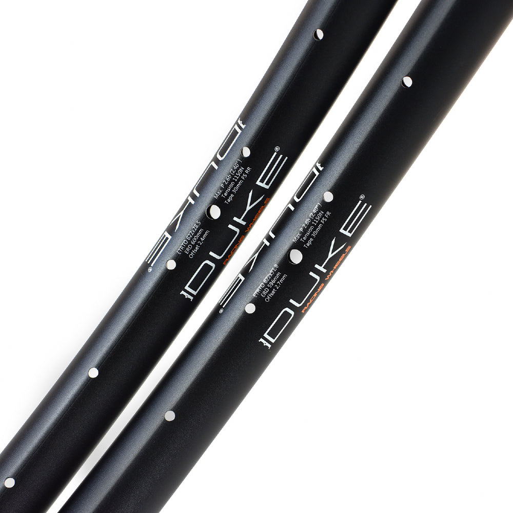 DUKE Juego de Aros DUKE Rim Fury Star 6Ters :: Rodado 29'' 28H Aluminio