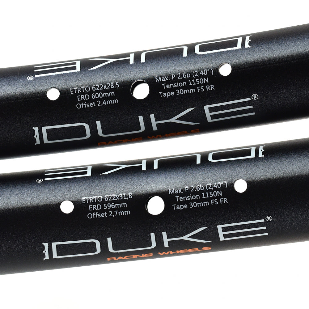 DUKE Juego de Aros DUKE Rim Fury Star 6Ters :: Rodado 29'' 28H Aluminio