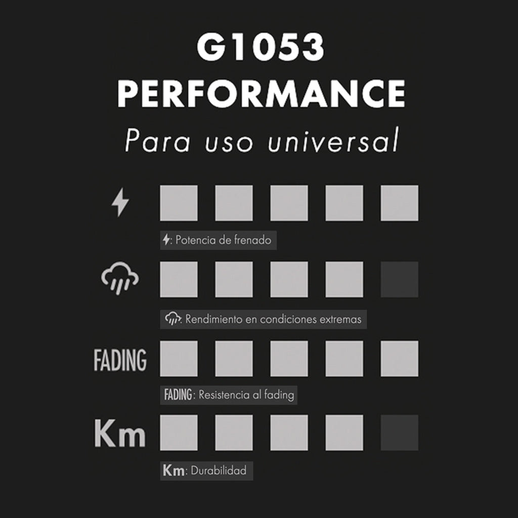 Pack Balatas Performance (30 juegos) SHIMANO XTR - SLX FD452G1053