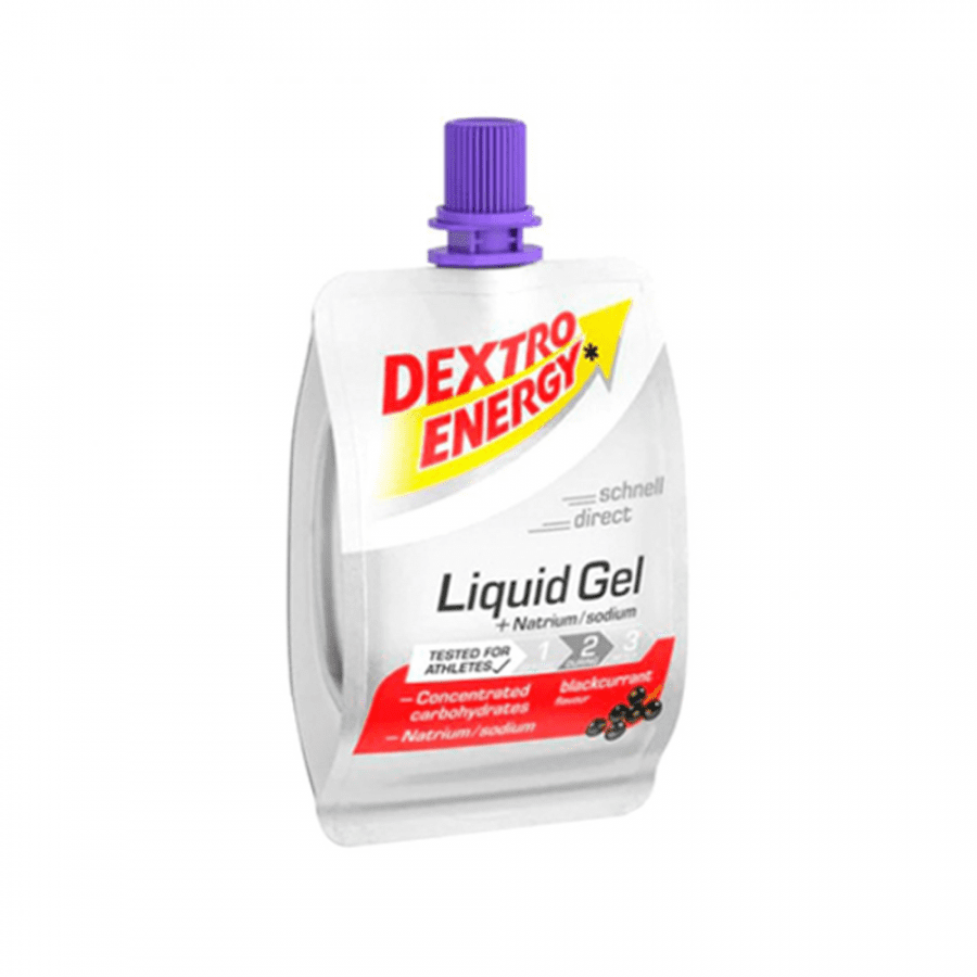 Dextro Energy Liquid Gel Blackcurrant 60 Caja c/18pz