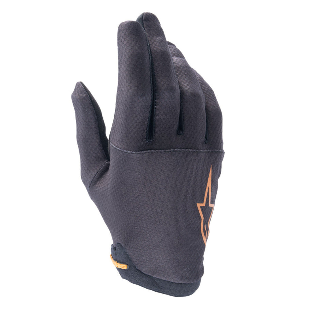 Guantes A-Aria Negros con Dorado