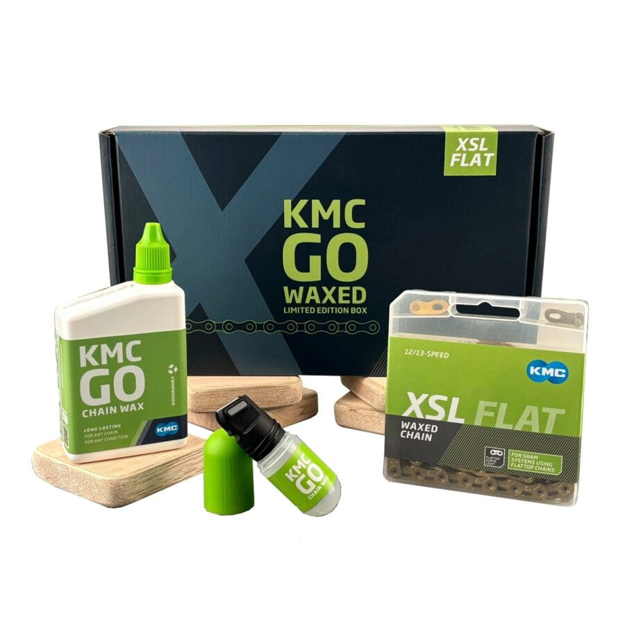 Kit KMC Go Wax Edicion Limitada 12v X12LW Aurora Blue 126E